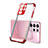 Ultra-thin Transparent TPU Soft Case Cover H09 for Samsung Galaxy S23 Ultra 5G Red