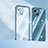 Ultra-thin Transparent TPU Soft Case Cover H10 for Apple iPhone 13 Mini Blue