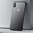 Ultra-thin Transparent TPU Soft Case Cover HT01 for Apple iPhone X Black