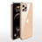 Ultra-thin Transparent TPU Soft Case Cover N01 for Apple iPhone 12 Pro Gold