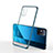 Ultra-thin Transparent TPU Soft Case Cover S01 for Huawei Honor X10 Max 5G Blue