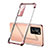 Ultra-thin Transparent TPU Soft Case Cover S01 for Huawei P40 Pro Rose Gold