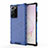 Ultra-thin Transparent TPU Soft Case Cover S01 for Samsung Galaxy Note 20 Ultra 5G Blue