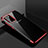 Ultra-thin Transparent TPU Soft Case Cover S01 for Samsung Galaxy S20 Plus 5G Red