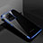 Ultra-thin Transparent TPU Soft Case Cover S01 for Samsung Galaxy S20 Ultra Blue