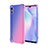 Ultra-thin Transparent TPU Soft Case Cover S01 for Xiaomi Redmi 9AT Blue