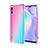 Ultra-thin Transparent TPU Soft Case Cover S01 for Xiaomi Redmi 9AT Pink
