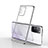 Ultra-thin Transparent TPU Soft Case Cover S02 for Huawei Honor X10 5G Silver