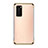 Ultra-thin Transparent TPU Soft Case Cover S02 for Huawei P40 Gold