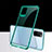 Ultra-thin Transparent TPU Soft Case Cover S02 for Samsung Galaxy S20 5G Green