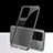 Ultra-thin Transparent TPU Soft Case Cover S02 for Samsung Galaxy S20 Ultra 5G Black