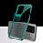 Ultra-thin Transparent TPU Soft Case Cover S02 for Samsung Galaxy S20 Ultra 5G Green