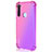 Ultra-thin Transparent TPU Soft Case Cover S03 for Xiaomi Redmi Note 8 Hot Pink