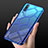 Ultra-thin Transparent TPU Soft Case Cover S04 for Huawei P30 Blue