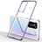 Ultra-thin Transparent TPU Soft Case Cover S04 for Huawei P40 Purple