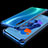 Ultra-thin Transparent TPU Soft Case Cover S05 for Huawei P20 Lite (2019) Blue
