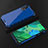 Ultra-thin Transparent TPU Soft Case Cover S08 for Huawei Nova 5 Blue