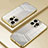 Ultra-thin Transparent TPU Soft Case Cover SY1 for Apple iPhone 14 Pro Max Gold