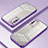Ultra-thin Transparent TPU Soft Case Cover SY1 for Huawei Honor X10 5G Purple