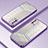 Ultra-thin Transparent TPU Soft Case Cover SY1 for Huawei Honor X10 Max 5G Purple