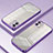 Ultra-thin Transparent TPU Soft Case Cover SY2 for Apple iPhone 11 Purple