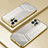 Ultra-thin Transparent TPU Soft Case Cover SY2 for Apple iPhone 12 Pro Max Gold