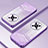 Ultra-thin Transparent TPU Soft Case Cover SY2 for Huawei Mate 40 Purple