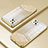 Ultra-thin Transparent TPU Soft Case Cover SY2 for Oppo A92s 5G Gold