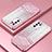 Ultra-thin Transparent TPU Soft Case Cover SY2 for Oppo Reno6 Pro 5G Rose Gold