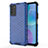 Ultra-thin Transparent TPU Soft Case Cover U01 for Huawei Honor 30 Lite 5G Blue