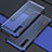 Ultra-thin Transparent TPU Soft Case Cover U01 for Oppo Find X2 Pro Blue
