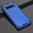 Ultra-thin Transparent TPU Soft Case Cover U04 for Samsung Galaxy S10 Plus Blue