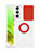Ultra-thin Transparent TPU Soft Case Cover with Finger Ring Stand A01 for Samsung Galaxy S21 5G Red