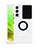 Ultra-thin Transparent TPU Soft Case Cover with Finger Ring Stand S01 for Samsung Galaxy S23 5G