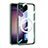 Ultra-thin Transparent TPU Soft Case Cover with Mag-Safe Magnetic AC1 for Samsung Galaxy S21 5G Green