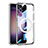 Ultra-thin Transparent TPU Soft Case Cover with Mag-Safe Magnetic AC1 for Samsung Galaxy S21 5G Silver
