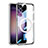 Ultra-thin Transparent TPU Soft Case Cover with Mag-Safe Magnetic AC1 for Samsung Galaxy S21 Plus 5G Silver