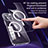 Ultra-thin Transparent TPU Soft Case Cover with Mag-Safe Magnetic LD1 for Apple iPhone 14 Pro