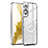 Ultra-thin Transparent TPU Soft Case Cover with Mag-Safe Magnetic M02 for Samsung Galaxy S21 FE 5G Silver