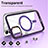 Ultra-thin Transparent TPU Soft Case Cover with Mag-Safe Magnetic SD1 for Apple iPhone 11