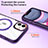 Ultra-thin Transparent TPU Soft Case Cover with Mag-Safe Magnetic SD1 for Apple iPhone 12