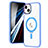 Ultra-thin Transparent TPU Soft Case Cover with Mag-Safe Magnetic SD1 for Apple iPhone 14