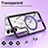 Ultra-thin Transparent TPU Soft Case Cover with Mag-Safe Magnetic SD1 for Samsung Galaxy S22 5G