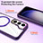 Ultra-thin Transparent TPU Soft Case Cover with Mag-Safe Magnetic SD1 for Samsung Galaxy S22 5G