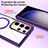 Ultra-thin Transparent TPU Soft Case Cover with Mag-Safe Magnetic SD1 for Samsung Galaxy S22 Ultra 5G