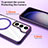 Ultra-thin Transparent TPU Soft Case Cover with Mag-Safe Magnetic SD1 for Samsung Galaxy S23 5G