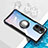 Ultra-thin Transparent TPU Soft Case Cover with Magnetic Finger Ring Stand BH1 for Xiaomi Mi 11X Pro 5G