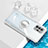 Ultra-thin Transparent TPU Soft Case Cover with Magnetic Finger Ring Stand BH1 for Xiaomi Poco X3 GT 5G
