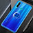 Ultra-thin Transparent TPU Soft Case Cover with Magnetic Finger Ring Stand C01 for Huawei Honor 20 Lite