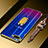 Ultra-thin Transparent TPU Soft Case Cover with Magnetic Finger Ring Stand C01 for Oppo R17 Neo Gold